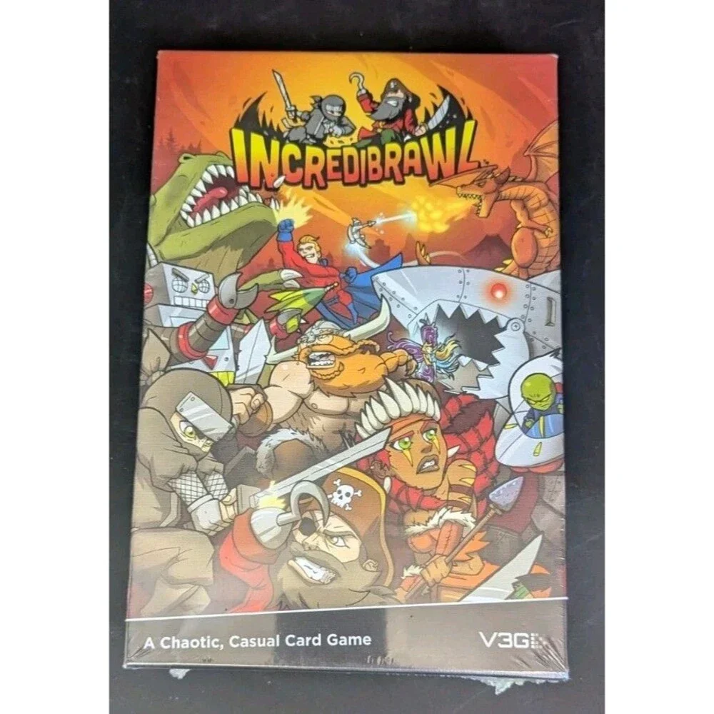Incredibrawl A Chaotic Casual Card Game V3G Vision Three Games - Sealed New
